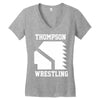 Thompson High School Wrestling (Vision Quest) Women's V-Neck T-Shirt