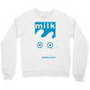 blur milk coffee and tv rock music band Crewneck Sweatshirt