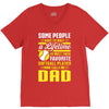 Some People Have To Wait a Lifetime To Meet Their Favorite Softball V-Neck Tee