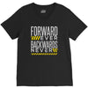 forwar ever backwards never V-Neck Tee