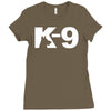 k 9 Ladies Fitted T-Shirt