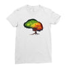 time leaves Ladies Fitted T-Shirt