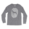 boxer fingerprint Long Sleeve Shirts