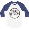 team damon salvatore (6) 3/4 Sleeve Shirt