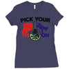 pick your poison Ladies Fitted T-Shirt