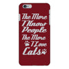 i love cats girls iPhone 6/6s Plus Case