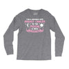 I Love Someone with Breast Cancer to The Moon and Back to Infinity Long Sleeve Shirts
