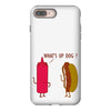 what up dog ketchup hot dog iPhone 8 Plus