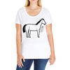 hai Ladies Curvy T-Shirt