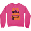 My Wife Is Super Awesome Her Husband Crewneck Sweatshirt