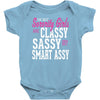 classy sassy Baby Bodysuit