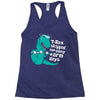 t rex skipped too many arm days Racerback Tank