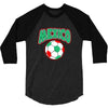 mexico soccer 3/4 Sleeve Shirt