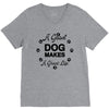 a good dog makes a great life V-Neck Tee