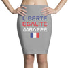 Librate Egalite Mbappe France Pencil Skirts