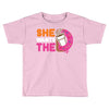 She Wants The D Dunkin Donuts Toddler T-shirt
