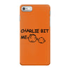 charlie bit me t shirt 2xl funny youtube nerdy geeky awesome humor coo iPhone 7 Case