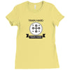 train hard Ladies Fitted T-Shirt