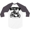 let the sea and get more energy white 3/4 Sleeve Shirt