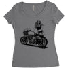 bikers Women's Triblend Scoop T-shirt