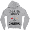 drink up grinches it's christmas Zipper Hoodie