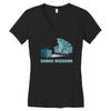 shark weekend Women's V-Neck T-Shirt
