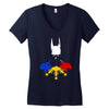 philippine hero batman Women's V-Neck T-Shirt