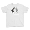 buffering  funny retro loading computer console fashion party Youth Tee