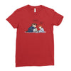 aliens Ladies Fitted T-Shirt