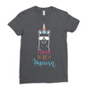 i choose to be a unicorn 2 Ladies Fitted T-Shirt