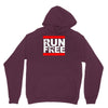 free running parkour run free Hoodie