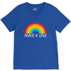 Peace &amp; Love V-Neck Tee
