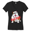 bad dog Women's V-Neck T-Shirt