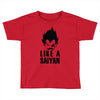 like a saiyan Toddler T-shirt