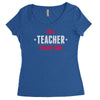 i am a teacher Women's Triblend Scoop T-shirt