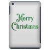 merry christmas green glitter iPad Mini