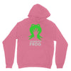 the green frog Unisex Hoodie