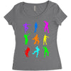Fortnite Dance Women's Triblend Scoop T-shirt