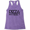 pizza fitness Racerback Tank