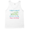 marching band i dont care if sparkly unicorns Tank Top