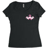 breast cancer survivor pocket Women's Triblend Scoop T-shirt