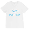 best dad get promoted to pop pop V-Neck Tee