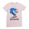 caffeine boost Ladies Fitted T-Shirt