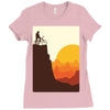 break on the mountain Ladies Fitted T-Shirt
