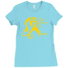 blondes have more fun and more stds Ladies Fitted T-Shirt