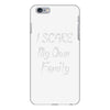 i scare my own family iPhone 6/6s Plus Case