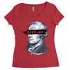 alexander hamilton rise up Women's Triblend Scoop T-shirt