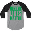 st patrick's day ginger lives matter 3/4 Sleeve Shirt
