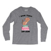 i speak fluent sarcazm. Long Sleeve Shirts