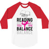 Reading Yoga Wine Balance 3/4 Sleeve Shirt